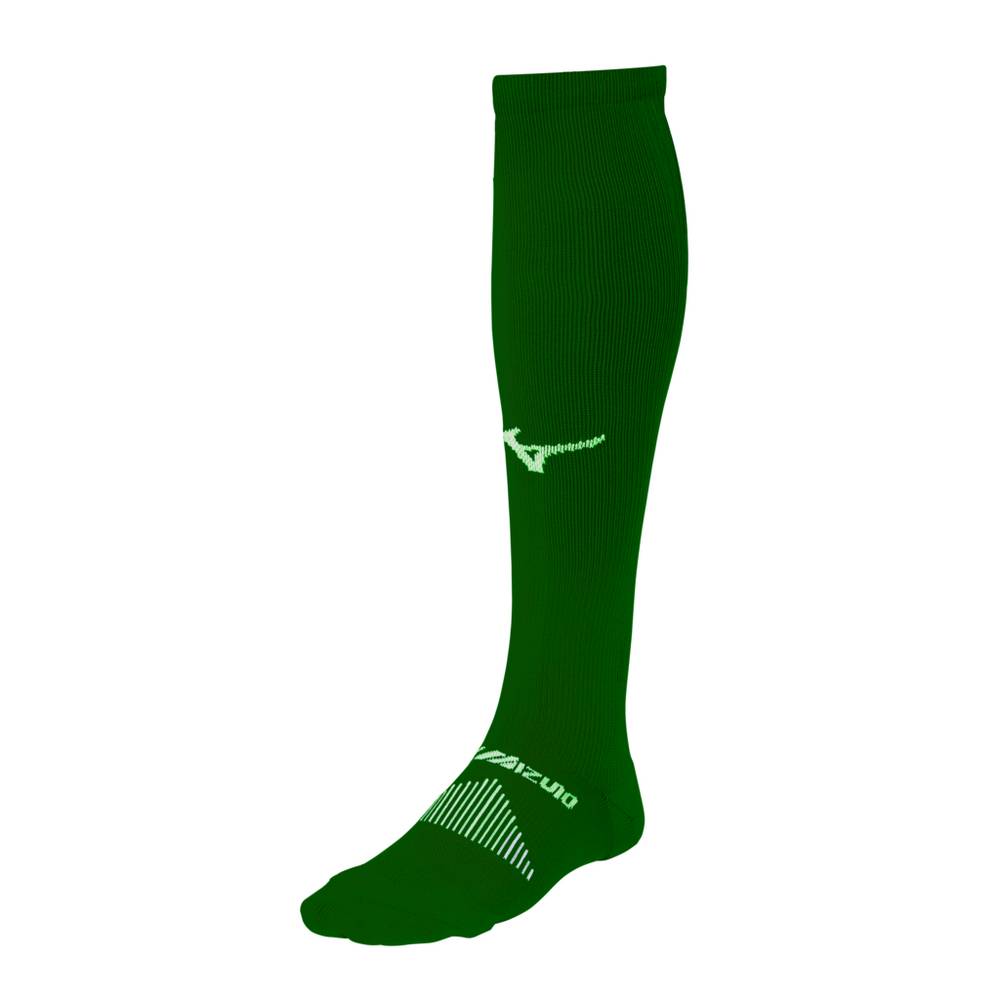 Mizuno Men's Performance OTC Baseball Socks Green (370230-DVP)